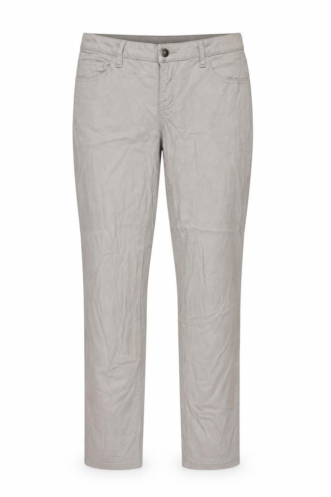 VILA Clothes Women Beige Chino Trousers W29 L32 Slim Fit