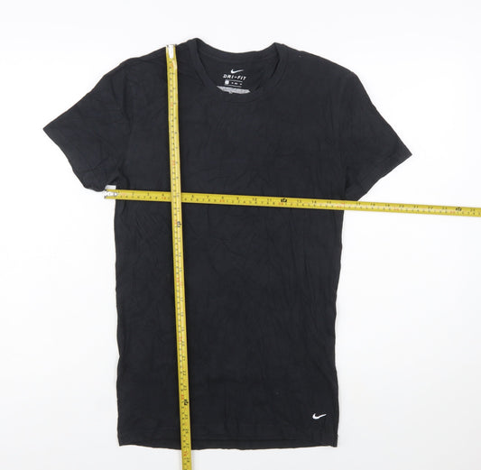Nike Men's Black Dri-Fit XS Short Sleeve Crew Neck T-Shirt