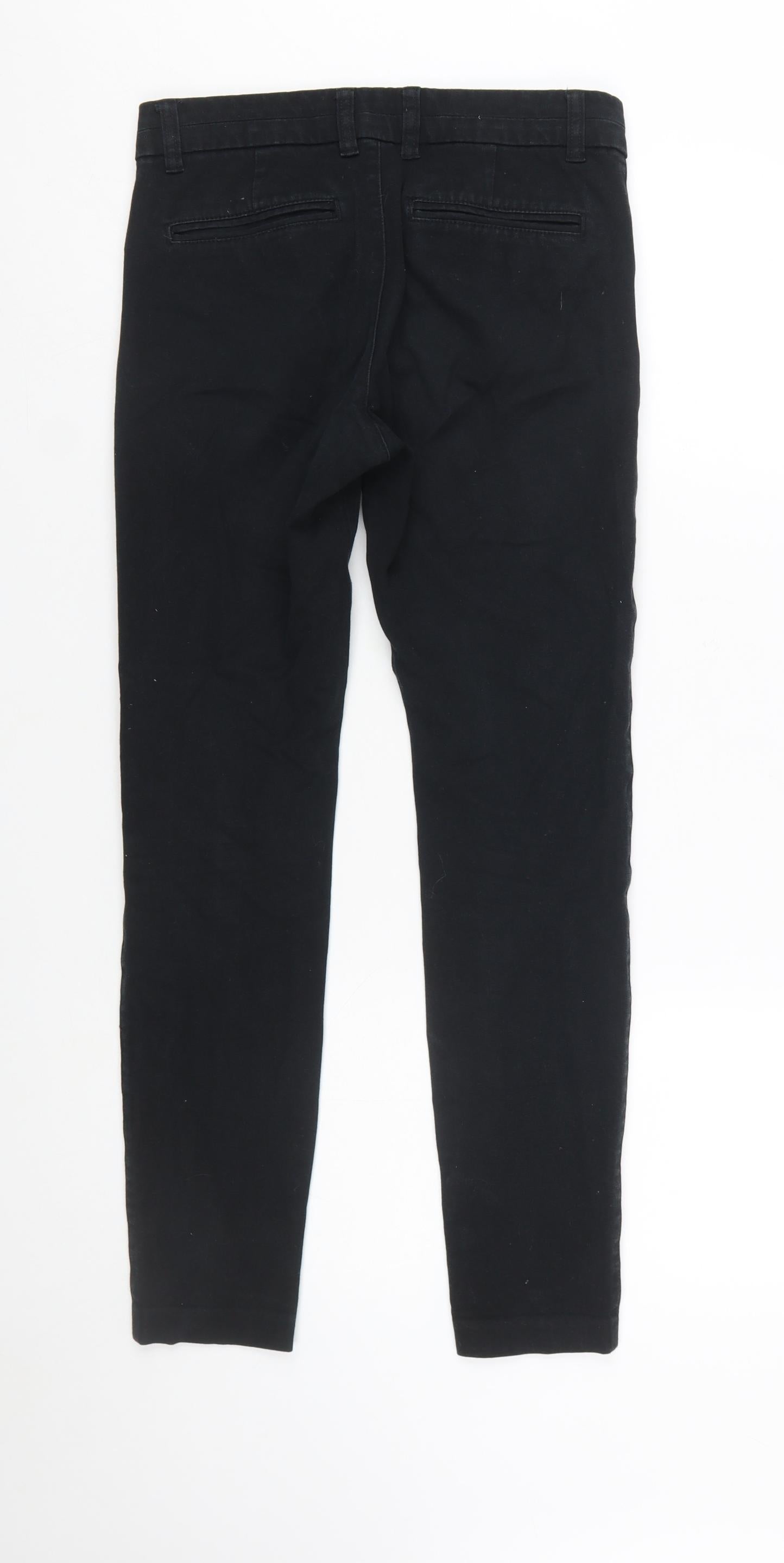 Gap Women’s Black Slim City Chino Trousers Size 4 Regular