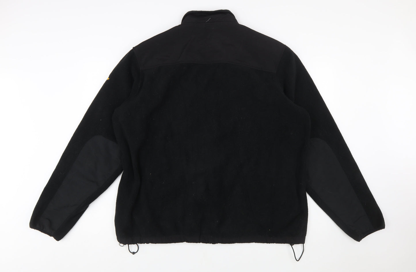 CAT Men's Black XL Fleece Workwear Jacket Full Zip Outdoor