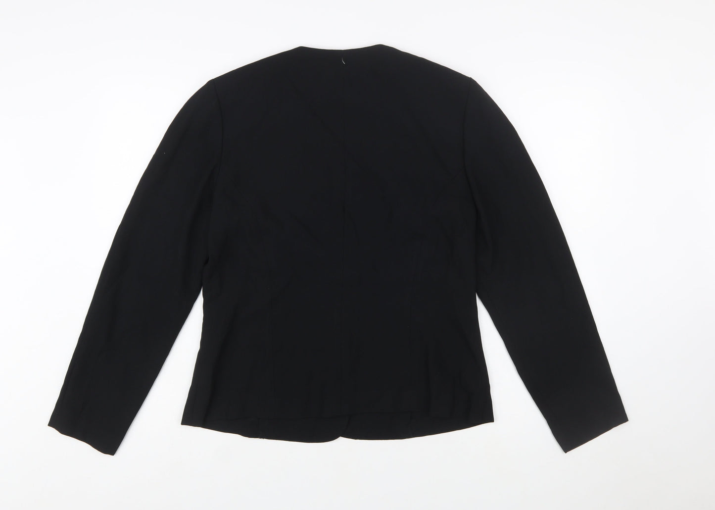 Liz Claiborne Women’s Black Size 12 Shawl Collar Tuxedo Blazer