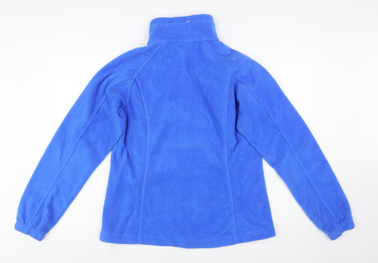 Columbia Women's Blue Fleece Full Zip Jacket Size L