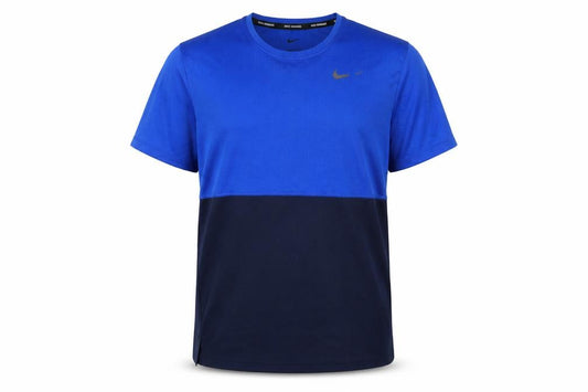 Nike Men's Blue Dri-Fit Running T-Shirt Size S