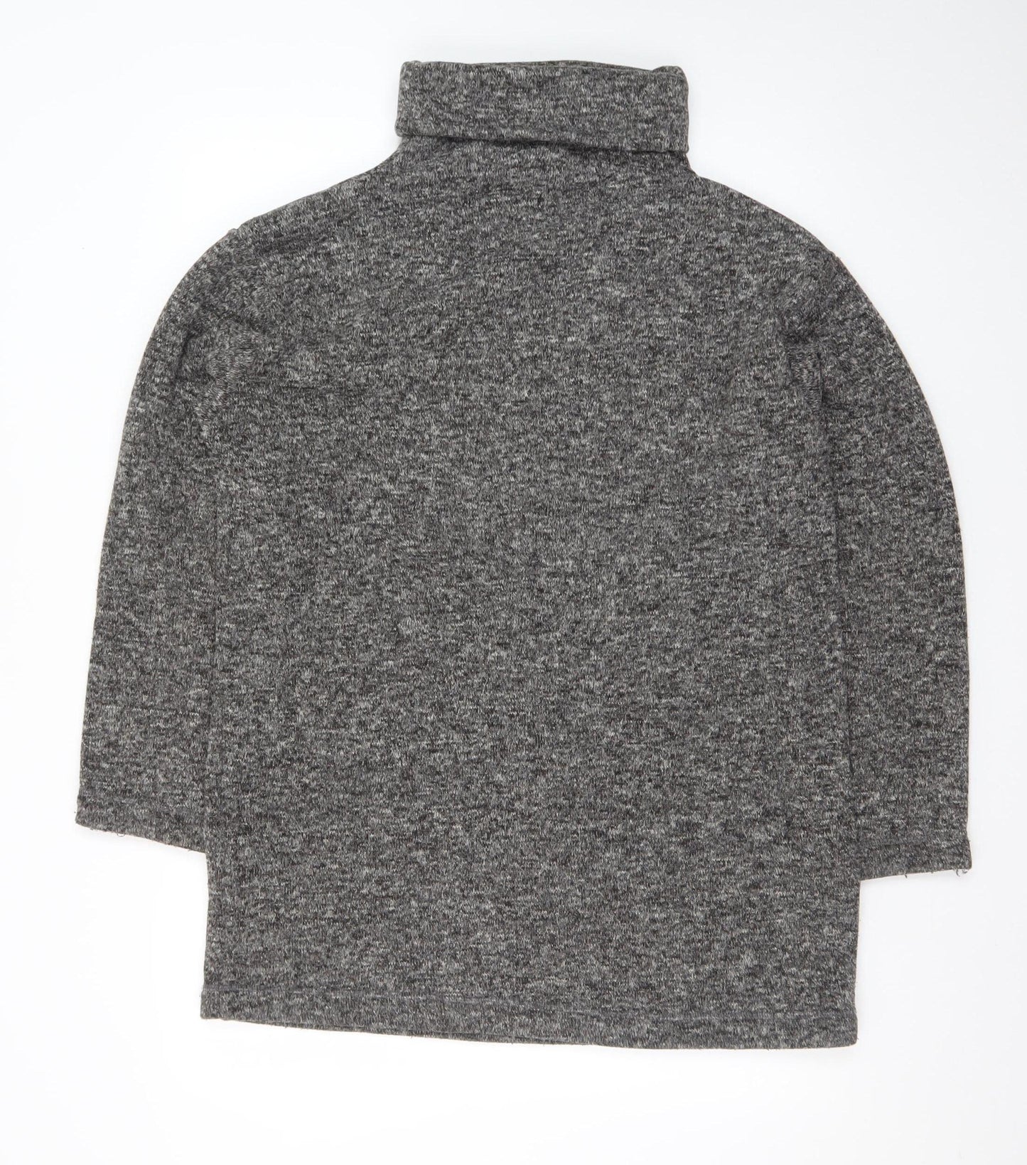 Uniqlo Men’s Grey Roll Neck Pullover Jumper Size M