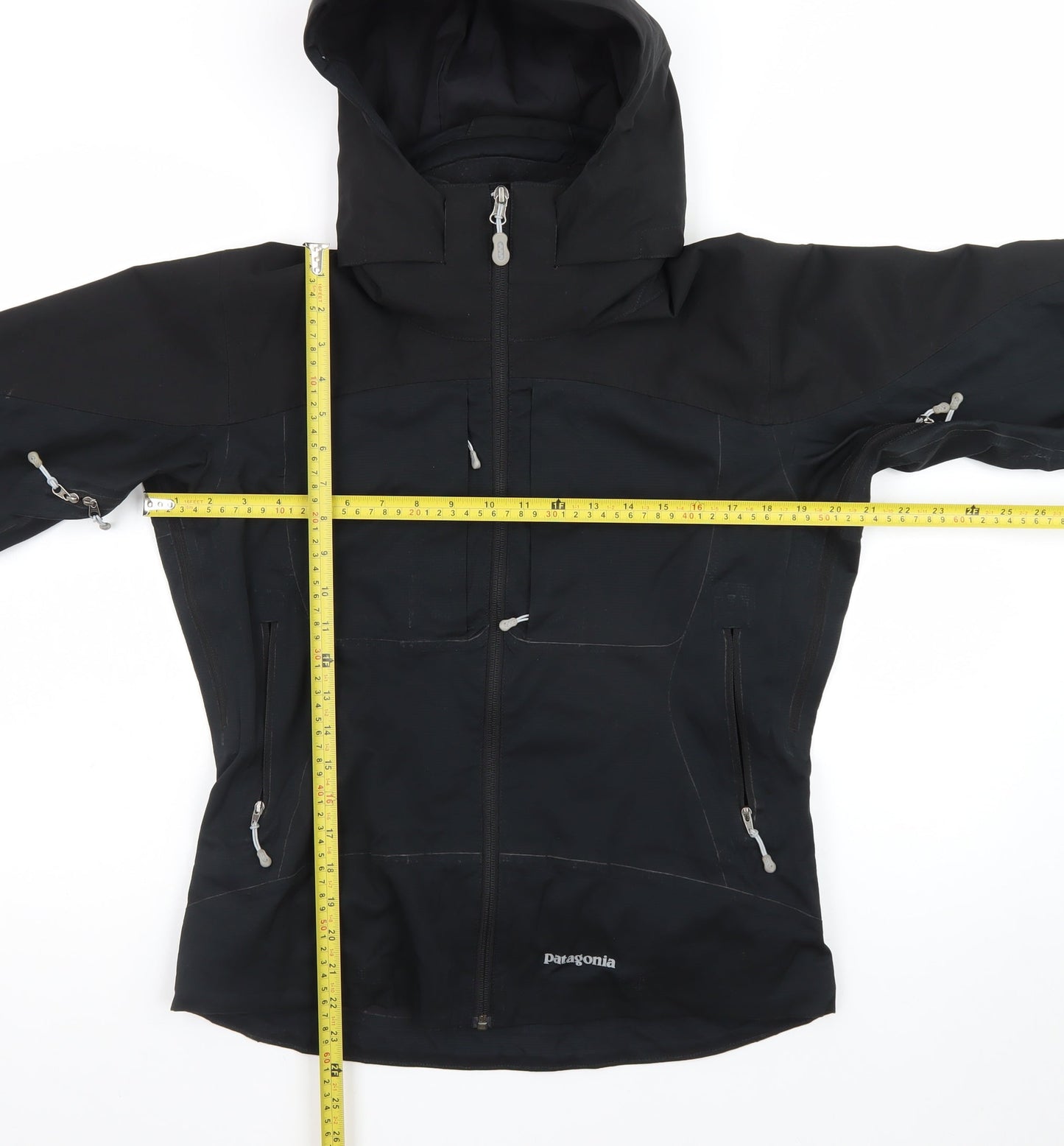 Patagonia Women's Black Softshell Hooded Jacket S
