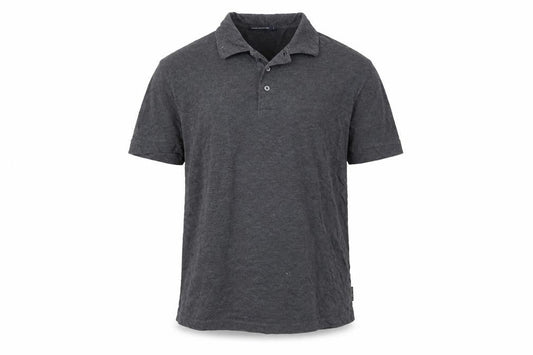 French Connection Men's Grey Cotton Polo Shirt Size L