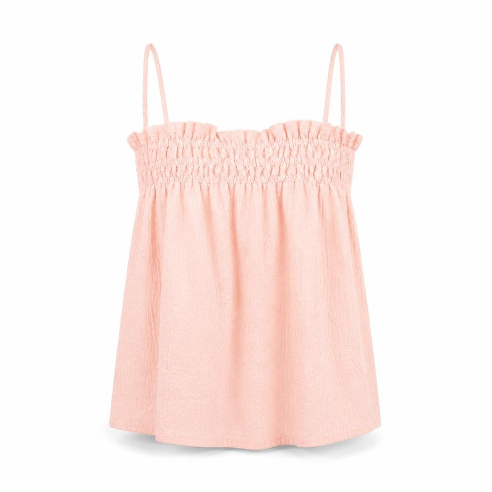 ASOS DESIGN Women’s Pink Camisole Top Size 8 Sleeveless Ruffle Style
