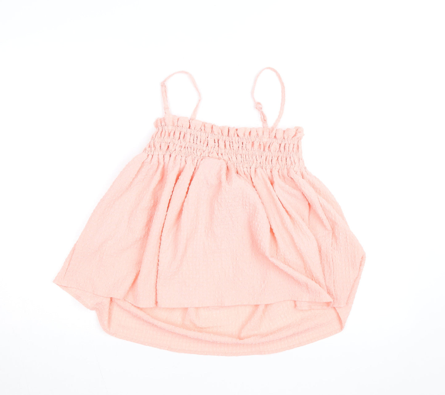ASOS DESIGN Women’s Pink Camisole Top Size 8 Sleeveless Ruffle Style