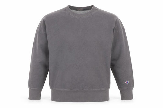 Champion Men's Grey Crew Neck Pullover Sweatshirt Size S