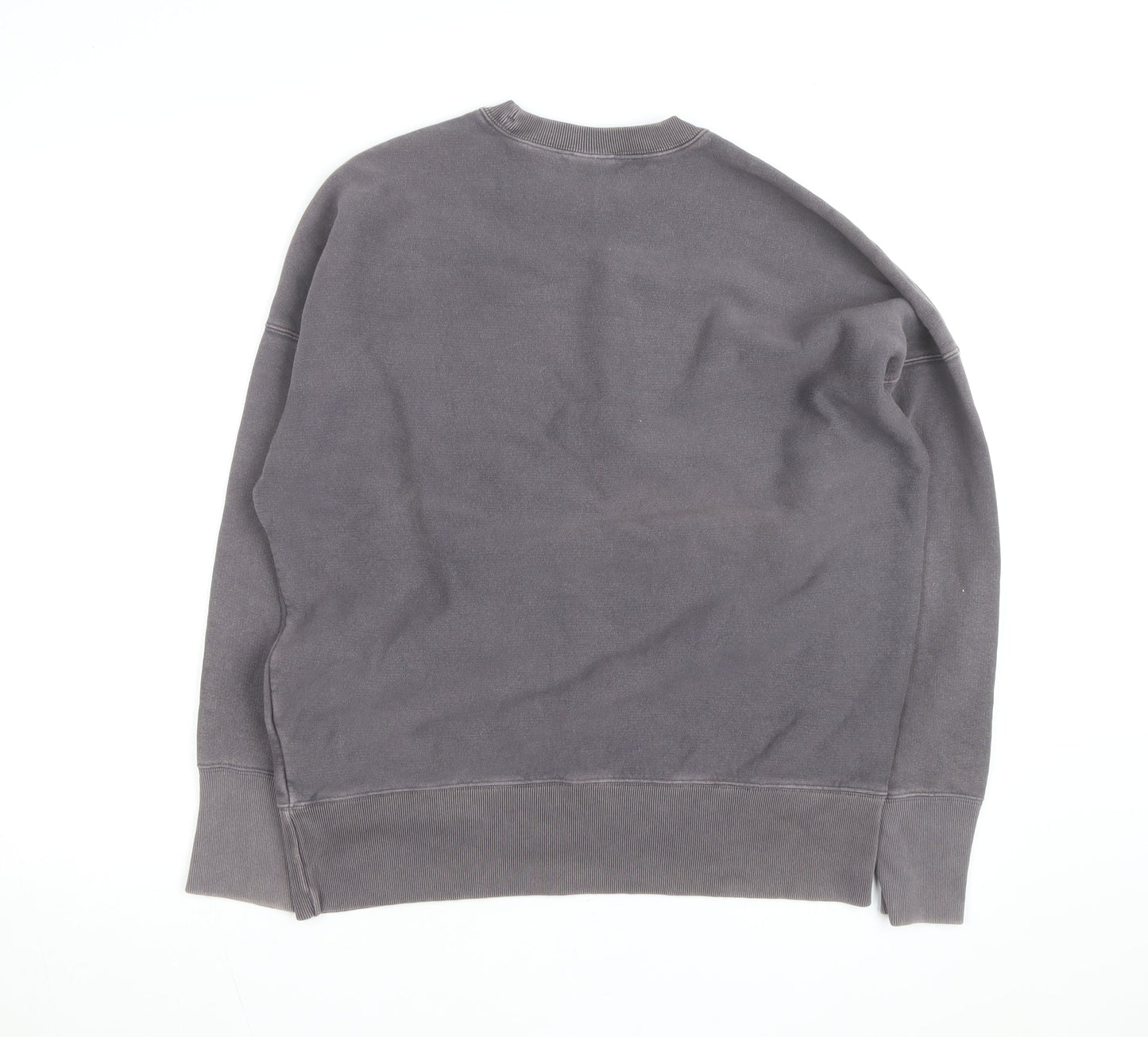Champion Men's Grey Crew Neck Pullover Sweatshirt Size S