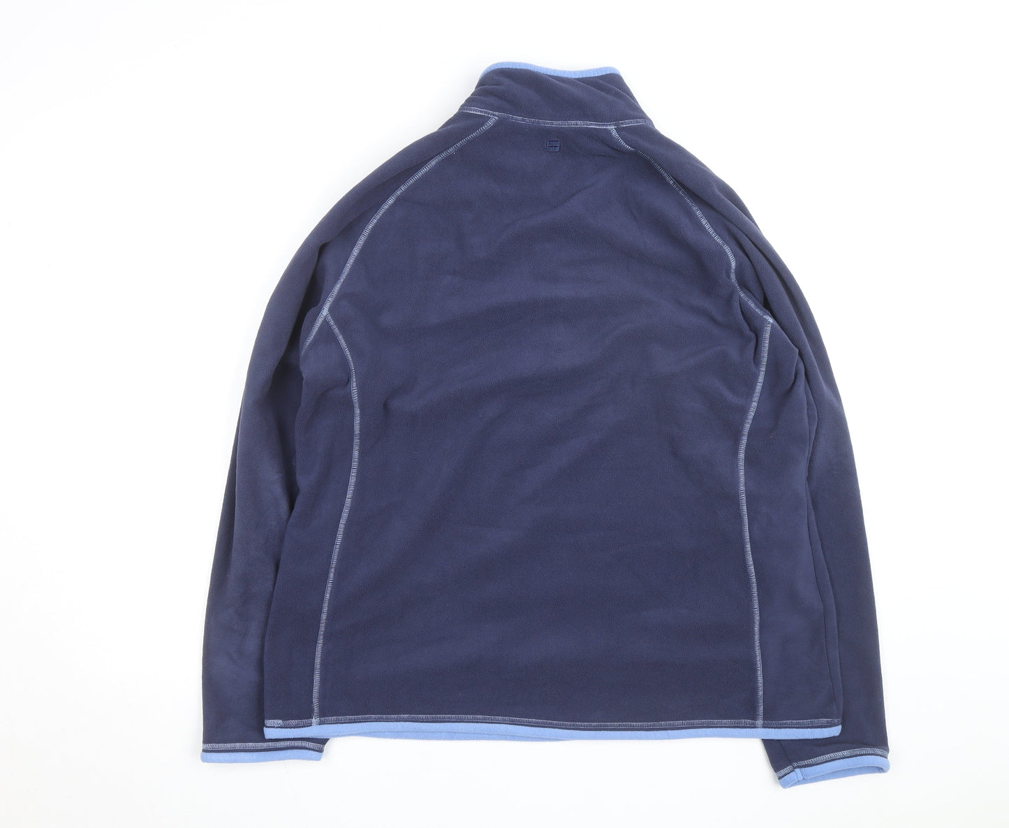 Mountain Warehouse Women Blue Fleece Pullover Sweatshirt UK 20