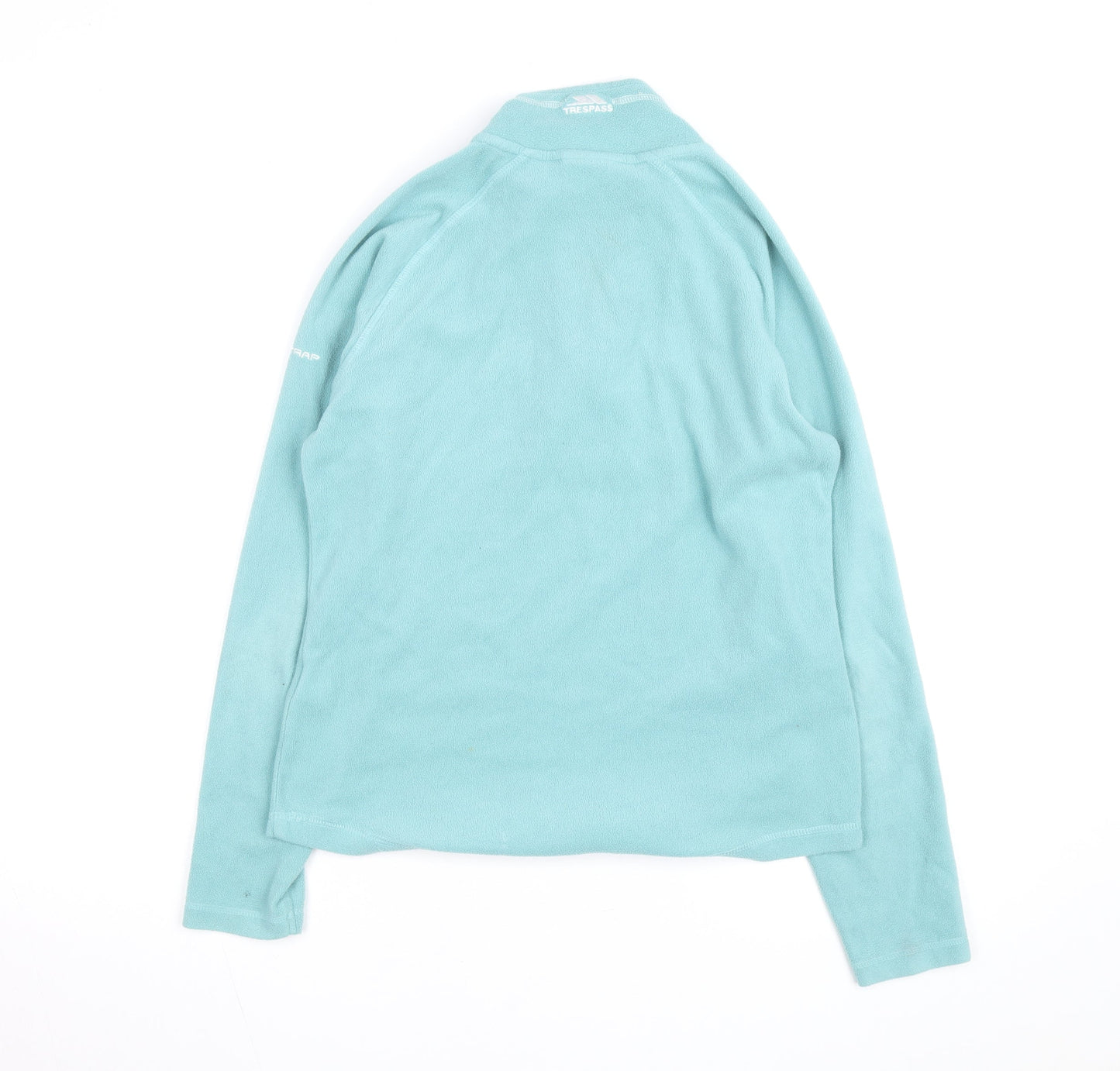 Trespass Womens Blue Fleece Pullover Sweatshirt UK 12 Medium