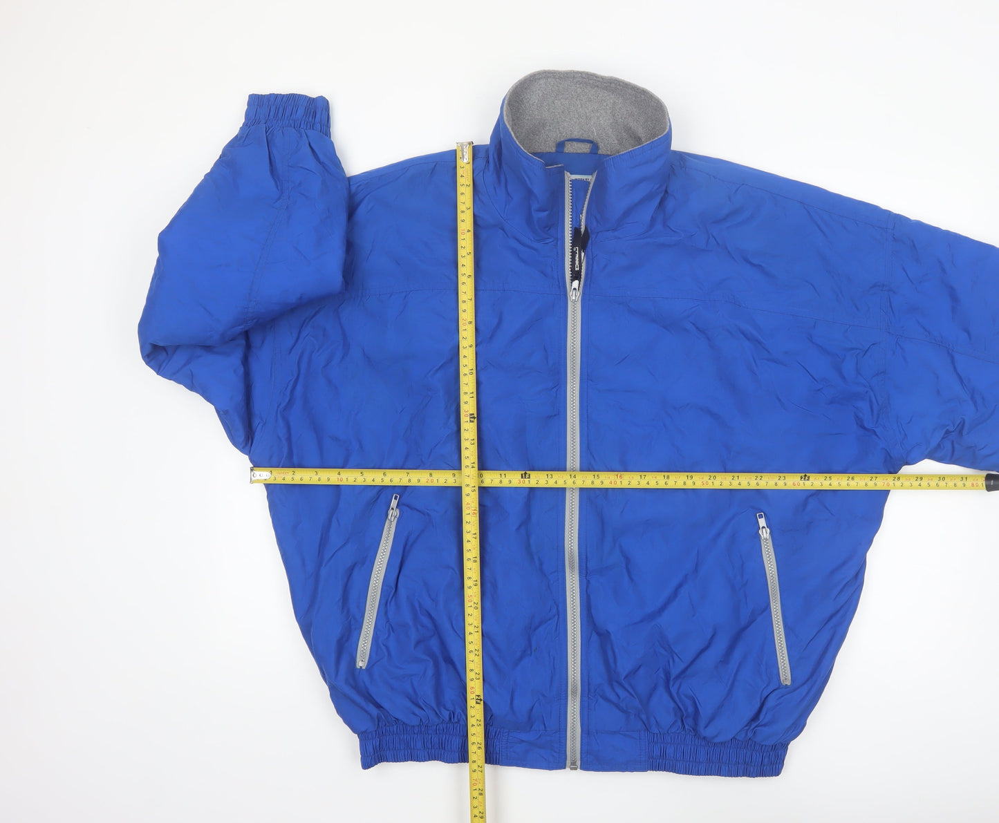 Russell Athletic Men's Blue L Water Resistant Sports Jacket