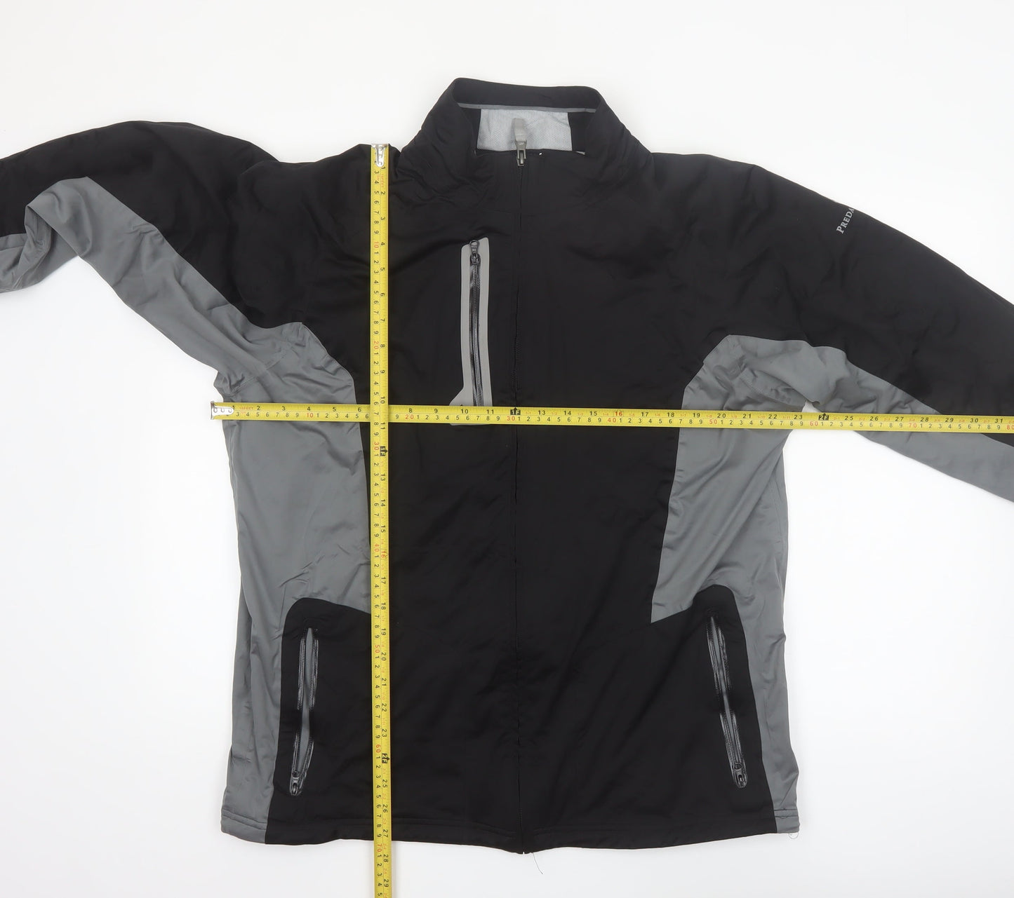 Adidas Men's Black Climaproof Golf Windbreaker Jacket L Waterproof