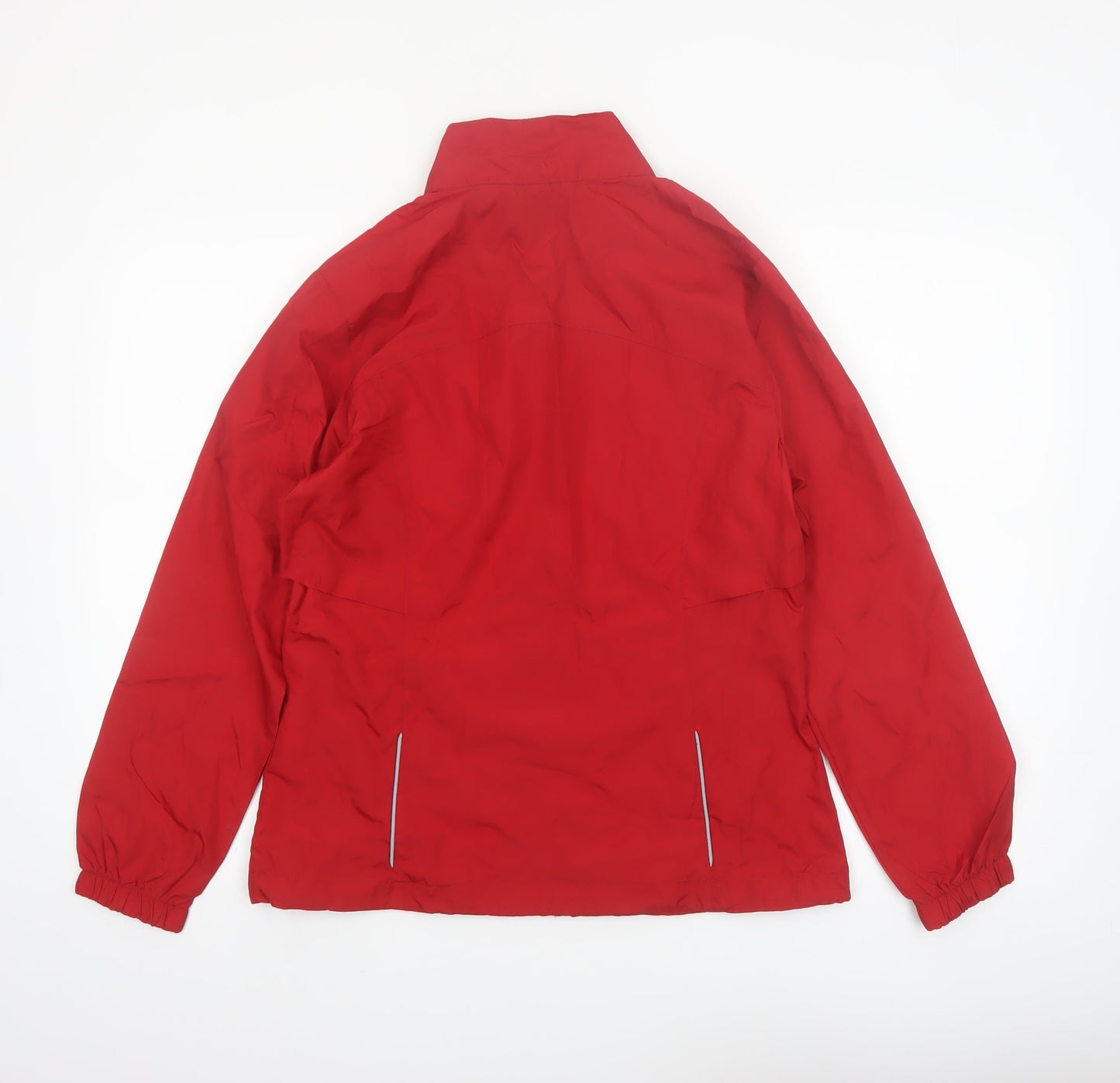 Core365 by North End Women's Red Windbreaker Jacket Size M Reflective