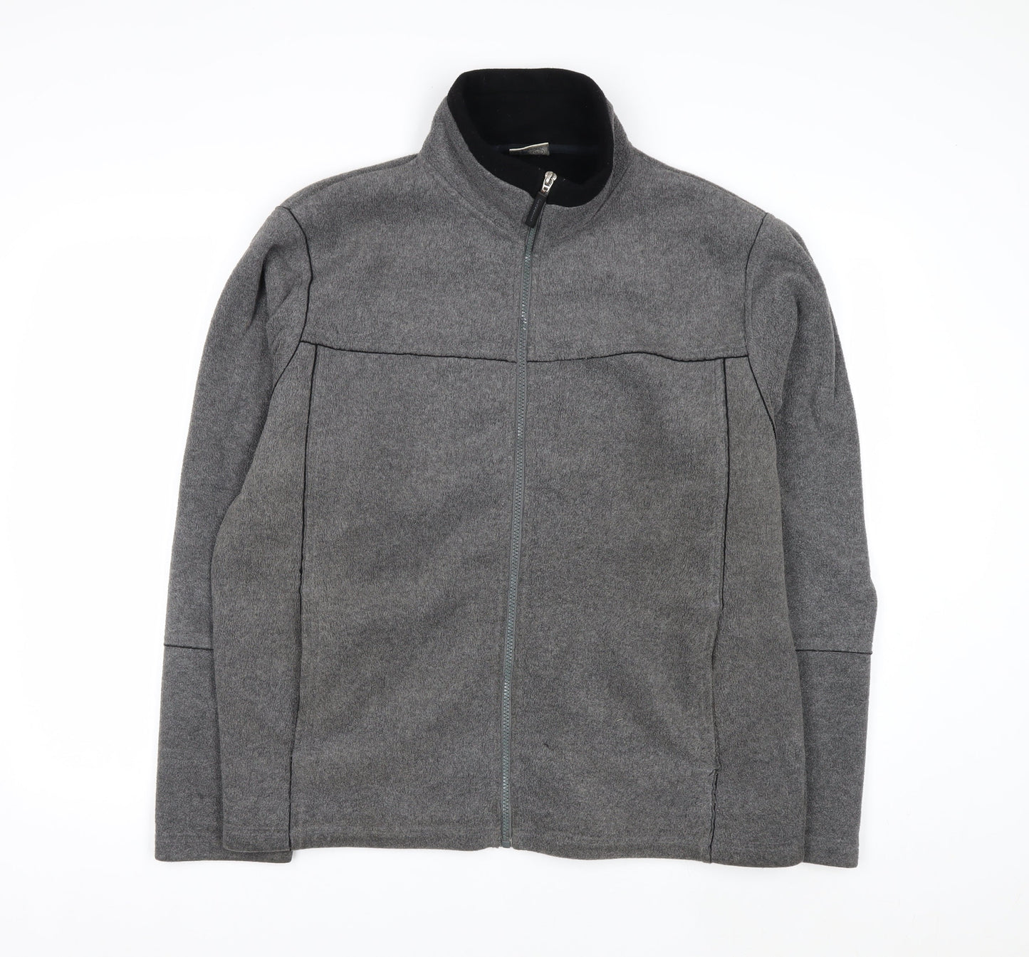 Greygoose Men’s Grey Full Zip Microfleece Sweatshirt L