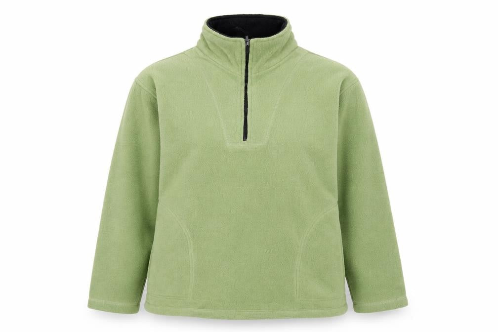 Nuggets Classic Collection Green Fleece 1/2 Zip Pullover Sweatshirt S/M