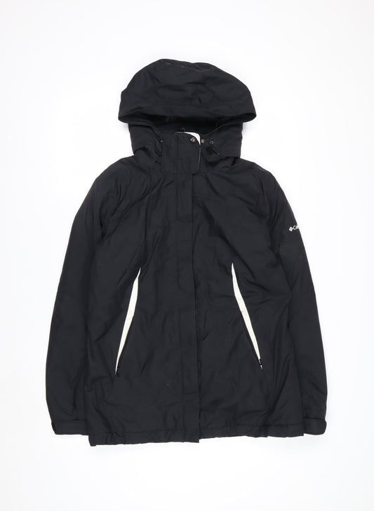 Columbia Women's Black Waterproof Hooded Parka Jacket M
