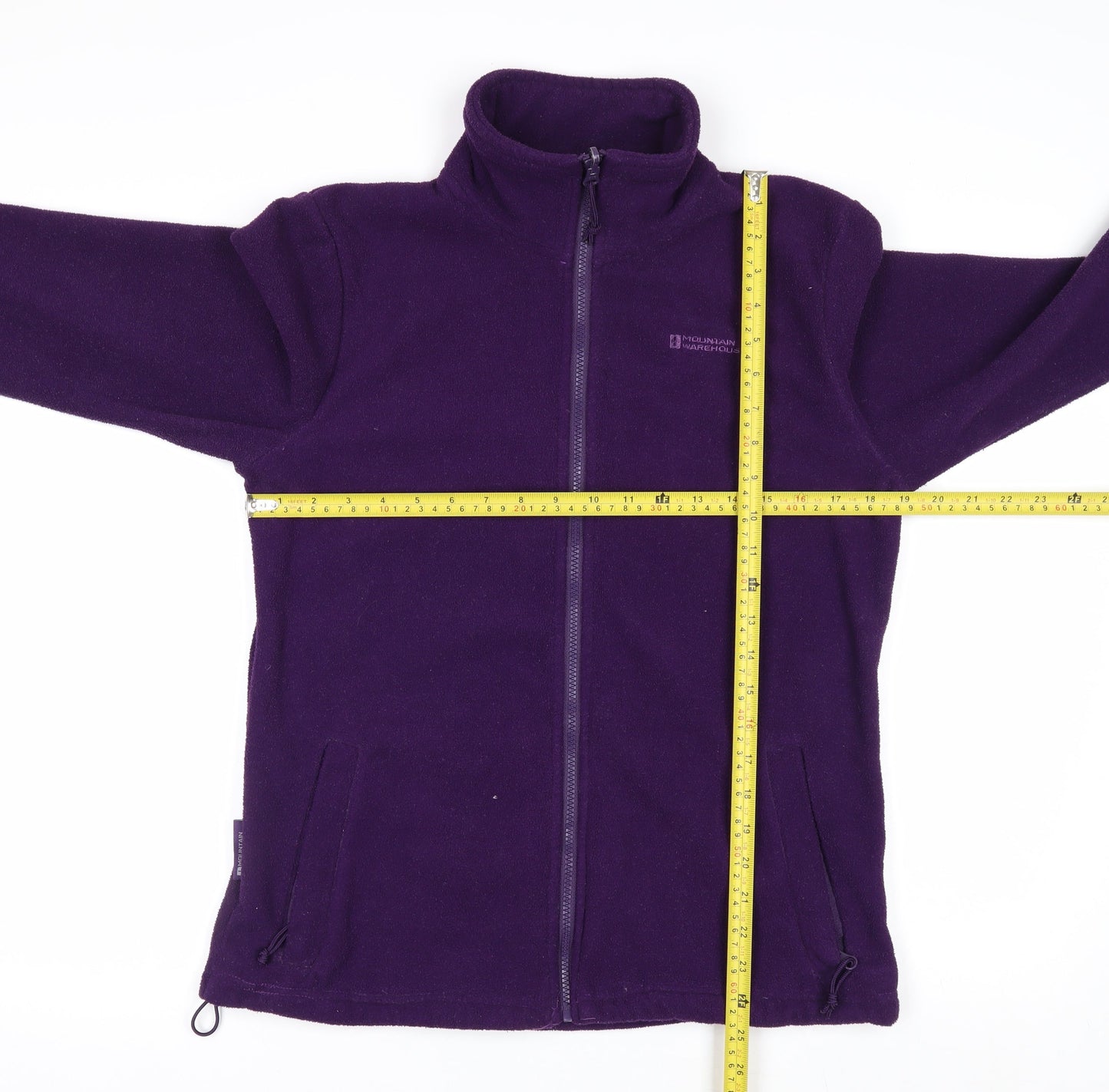 Mountain Warehouse Women’s Purple Full Zip Fleece Jacket UK 10