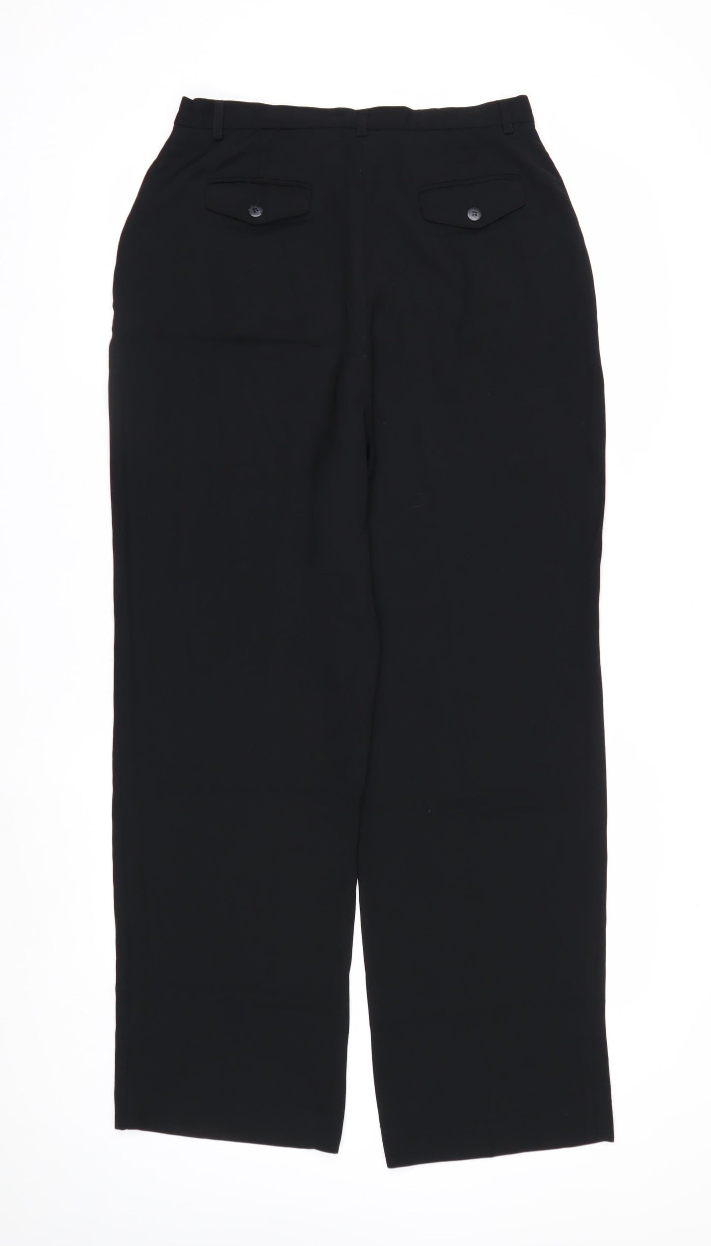 New York & Company Womens Black Size 10 Straight Dress Pants