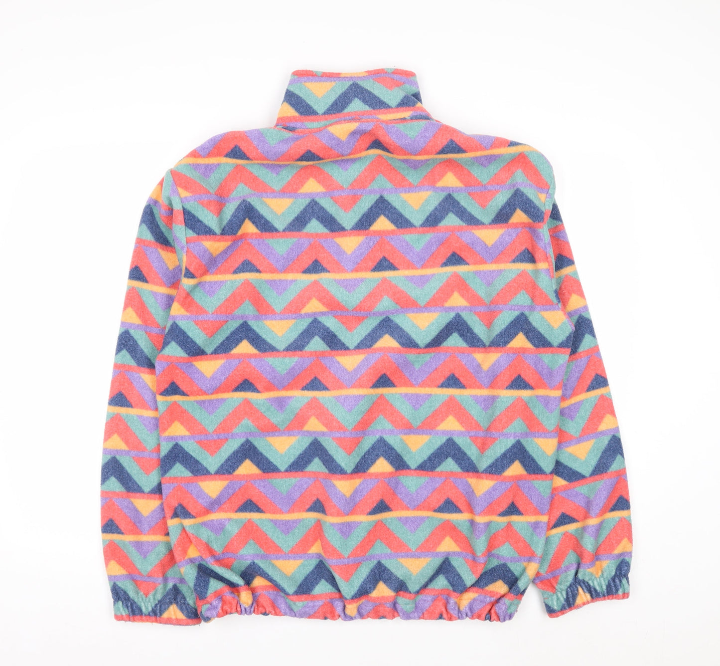 H&L Womens Multicoloured Fleece Pullover Sweatshirt Small