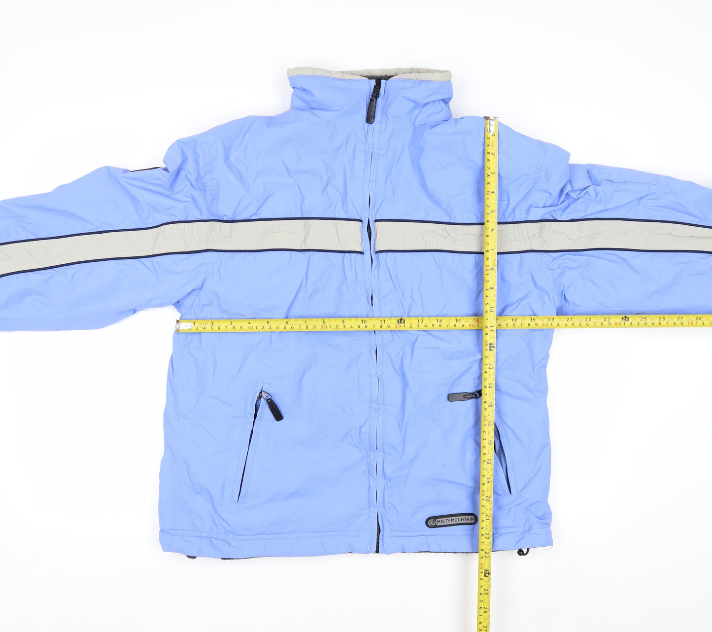 Misty Mountain Womens Blue L Technical Ski Jacket Waterproof Windproof