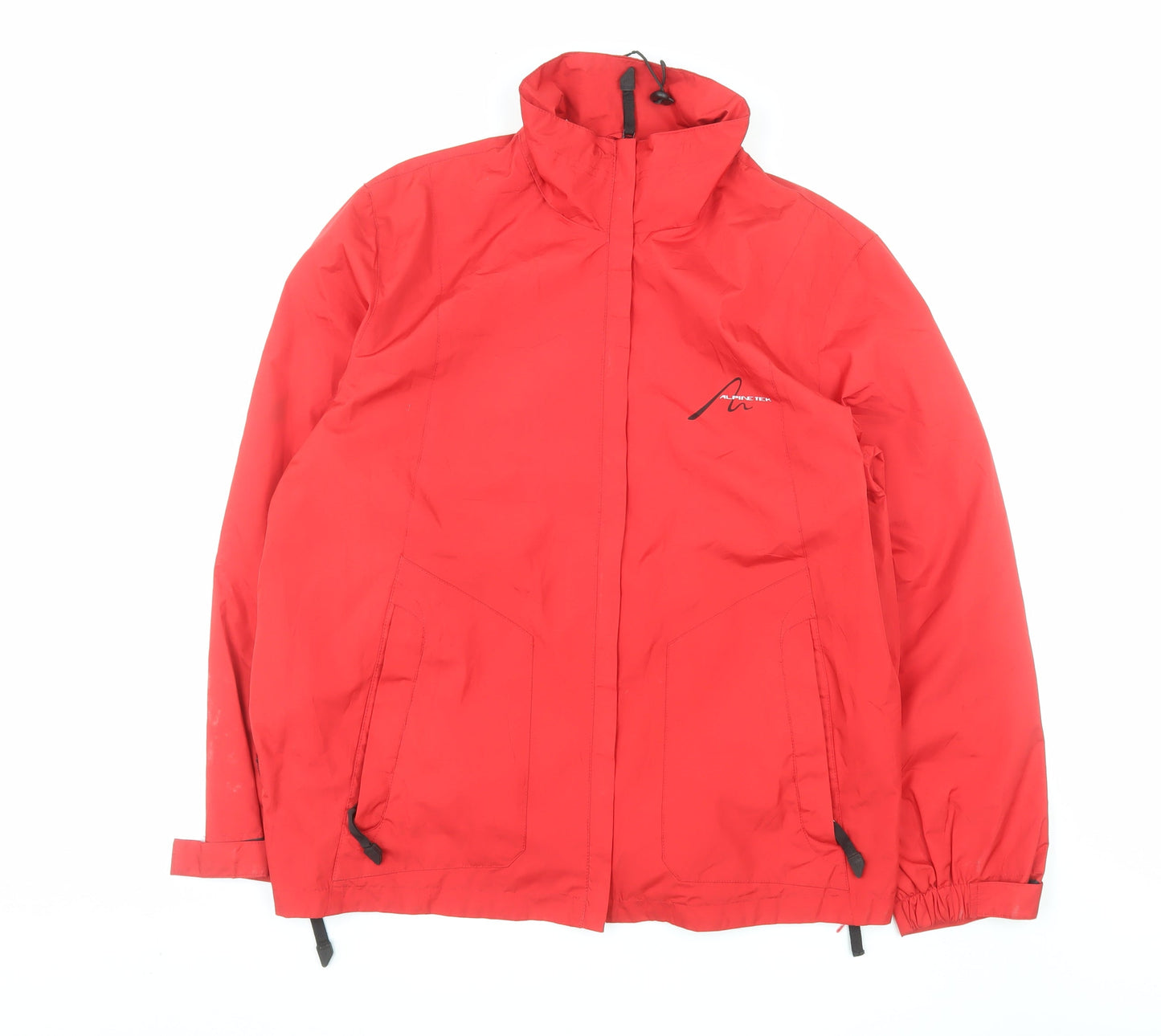Alpine Tek Men Red XL Waterproof Hooded Parka Jacket