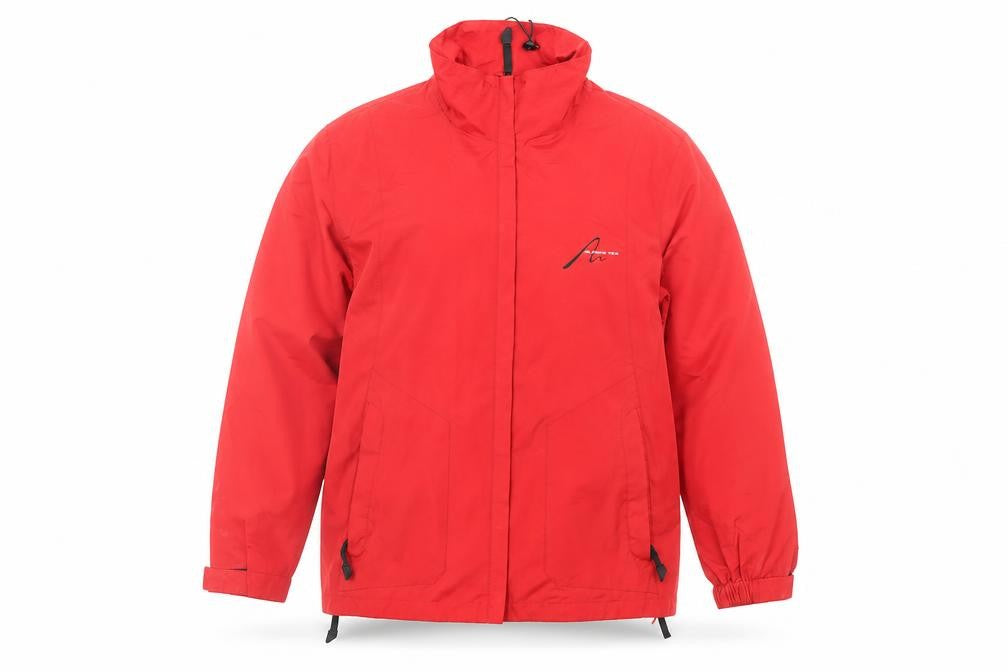 Alpine Tek Men Red XL Waterproof Hooded Parka Jacket