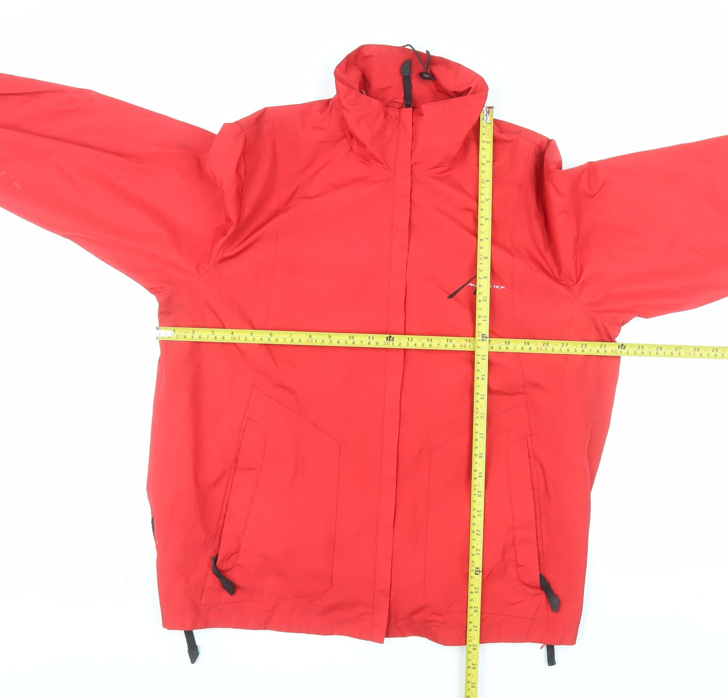 Alpine Tek Men Red XL Waterproof Hooded Parka Jacket