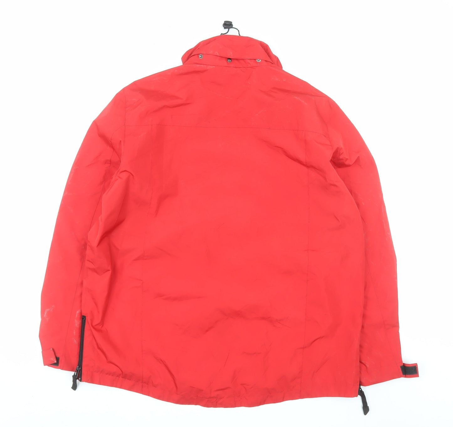 Alpine Tek Men Red XL Waterproof Hooded Parka Jacket