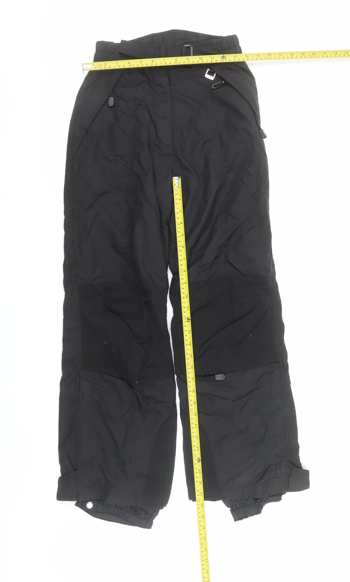 CB Sports Women’s Black Insulated Snow Pants Size S Waterproof Winter