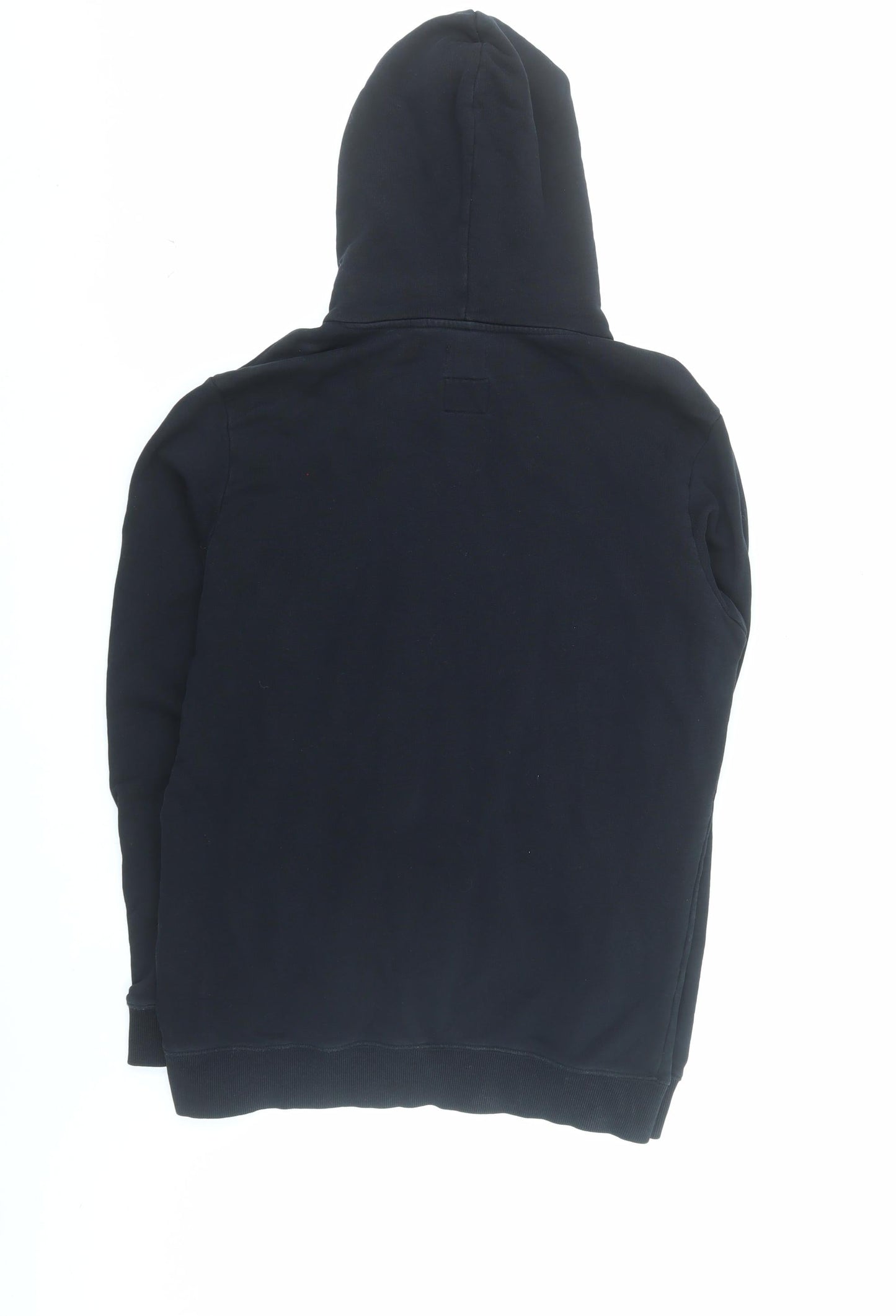 Diesel Men's Black Pullover Hoodie L Graphic Print Industry Logo