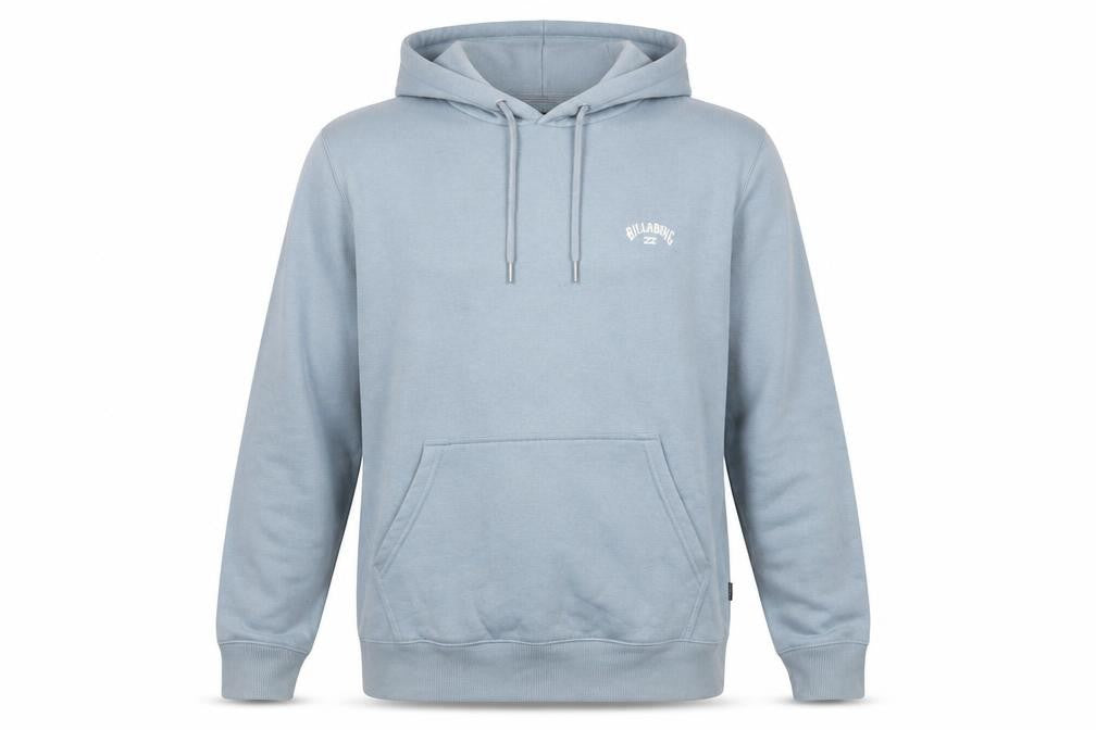 Billabong Men's Blue Pullover Hoodie Size M Fleece Logo Sweatshirt