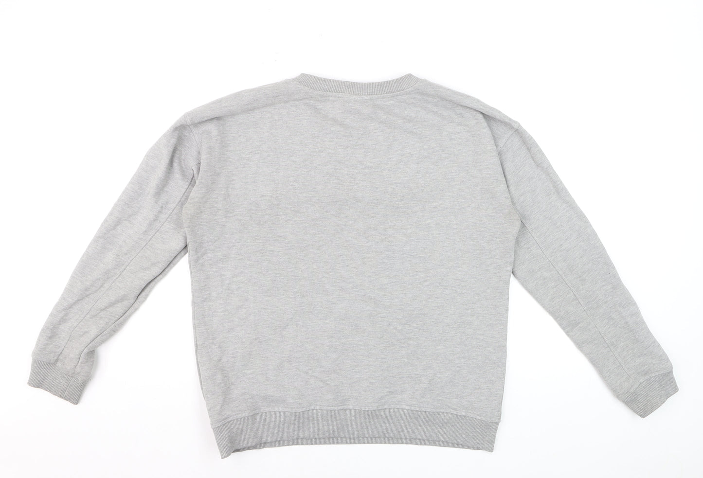 IVY PARK Men's Grey Crew Neck Pullover Sweatshirt M