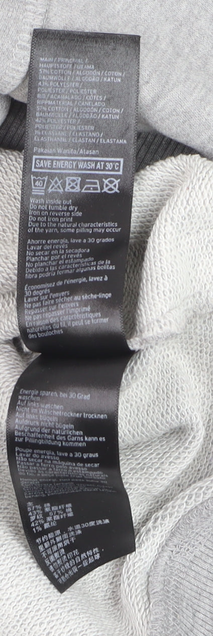 IVY PARK Men's Grey Crew Neck Pullover Sweatshirt M