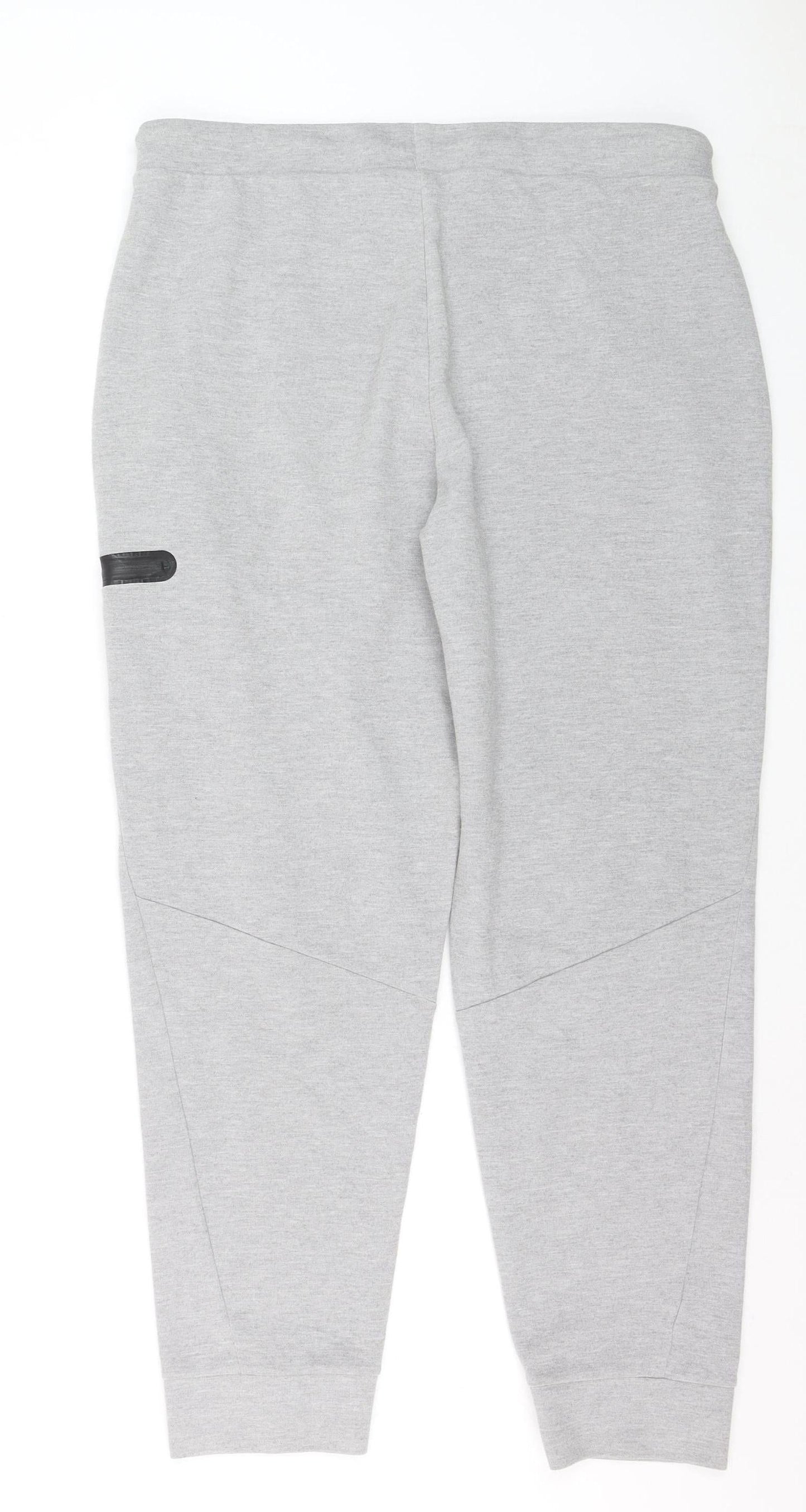 Russell Athletic Men’s Grey Jogger Trousers Size L 36in Regular Fit