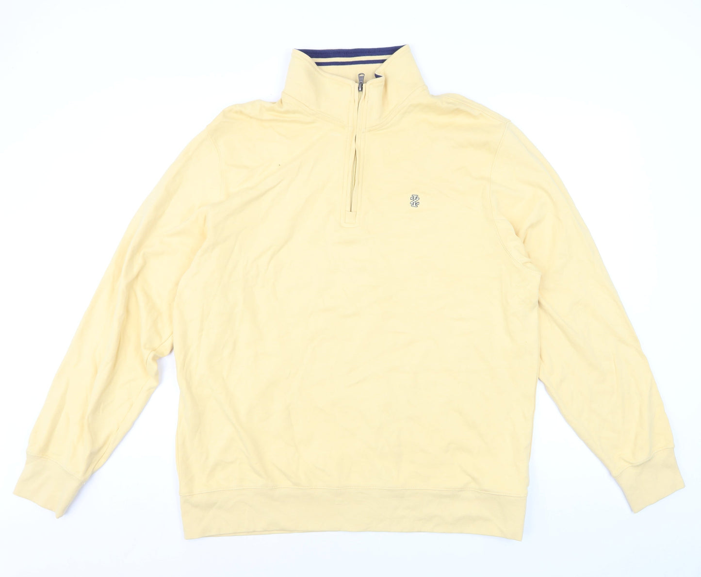 IZOD Men’s Beige XL 1/2 Zip Cotton Golf Sweatshirt