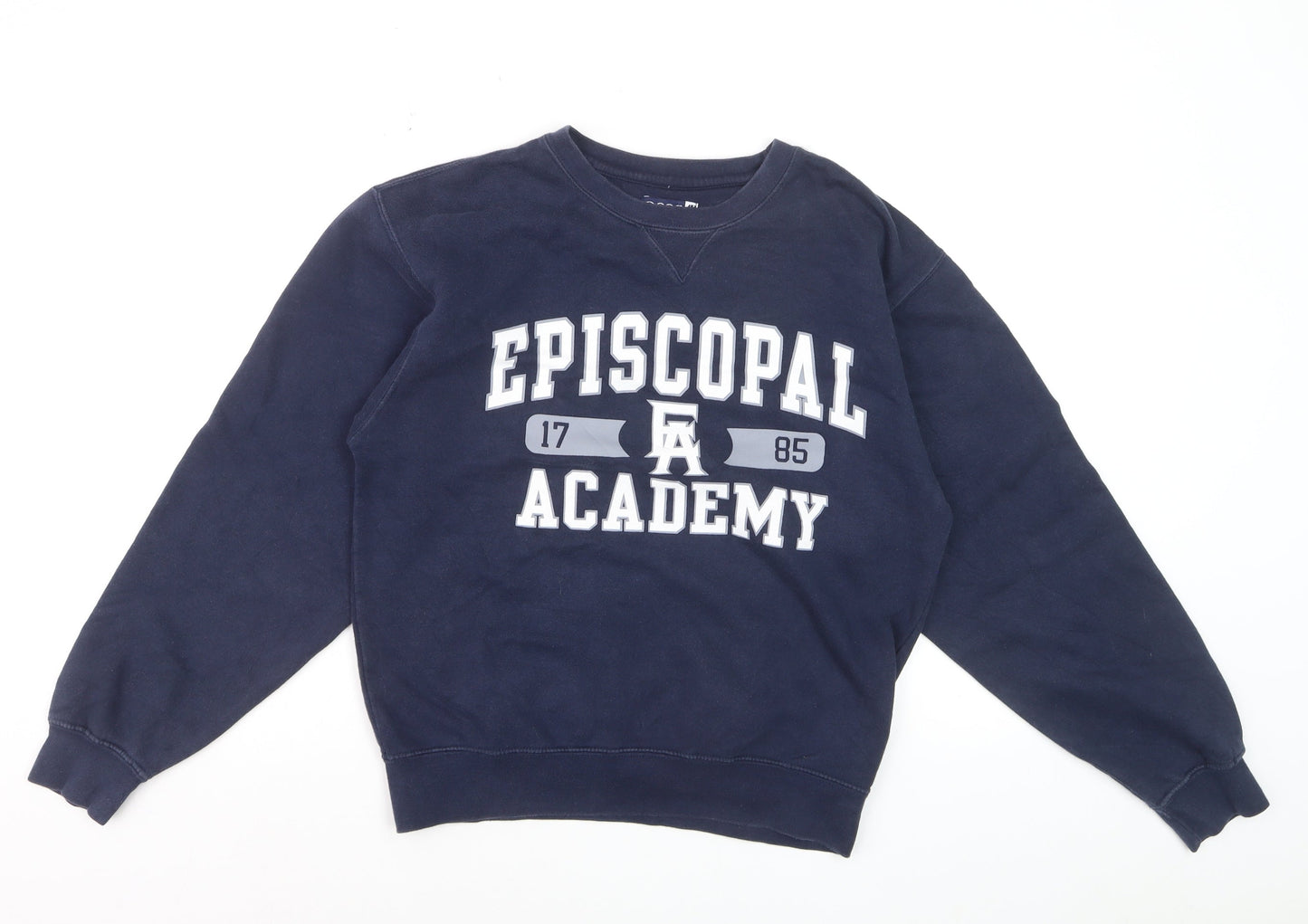 Gear For Sports Boys Navy Blue XS Pullover Sweatshirt - Episcopal Academy Print