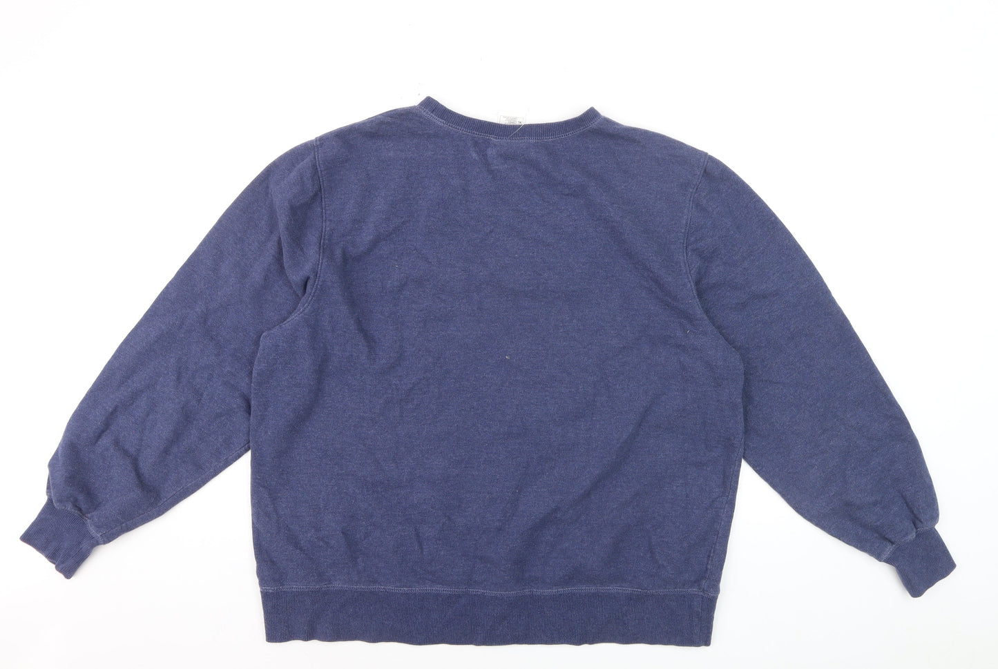 Disney Store Women’s Blue Winnie the Pooh Sweatshirt XL Pullover Cotton Blend