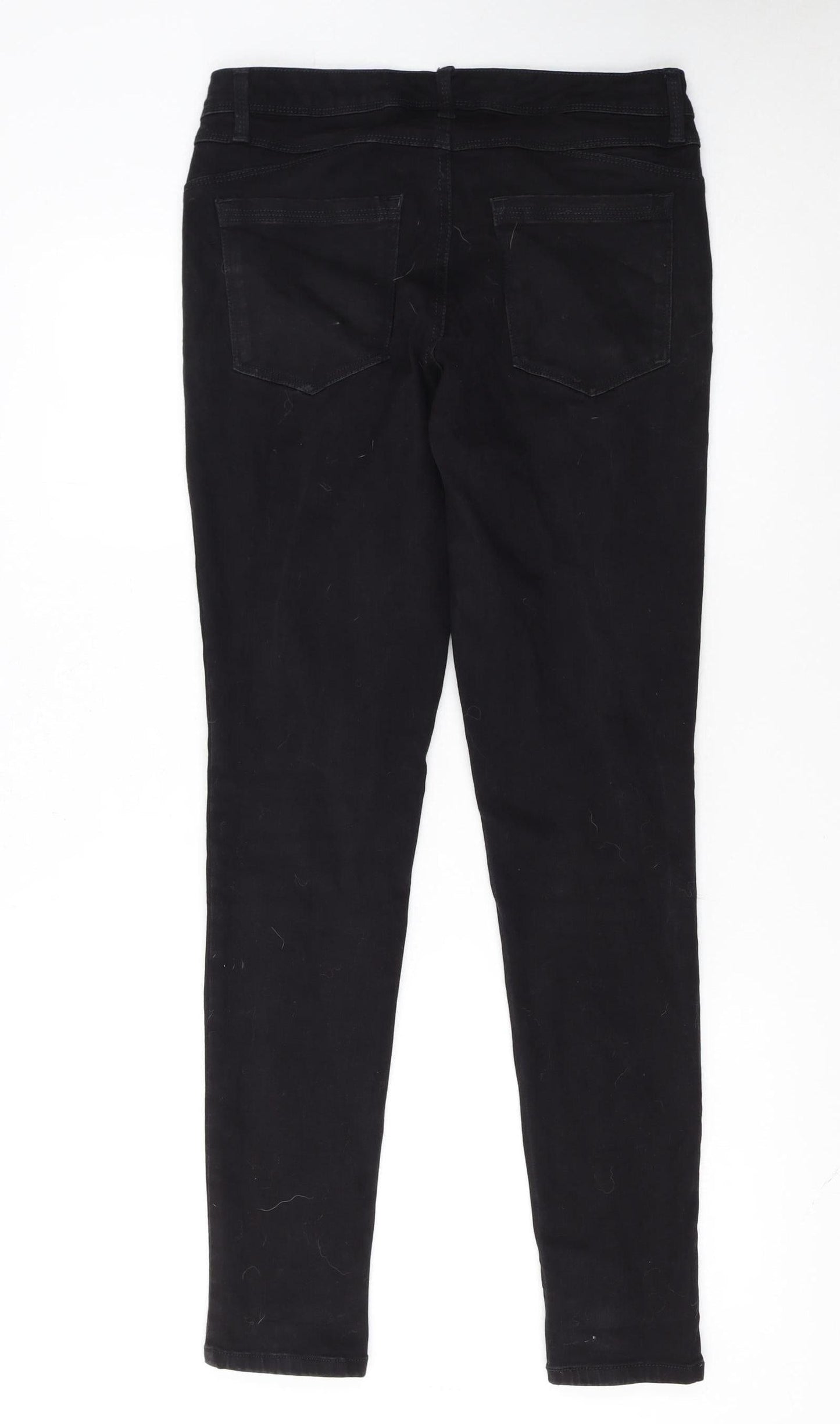 Bandolino Womens Black Skinny Jeans UK 10 Slim Fit Stretch Denim