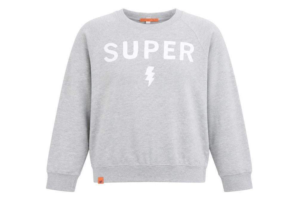 Sirens & Pirates Womens Grey Small Crew Neck Pullover Sweatshirt