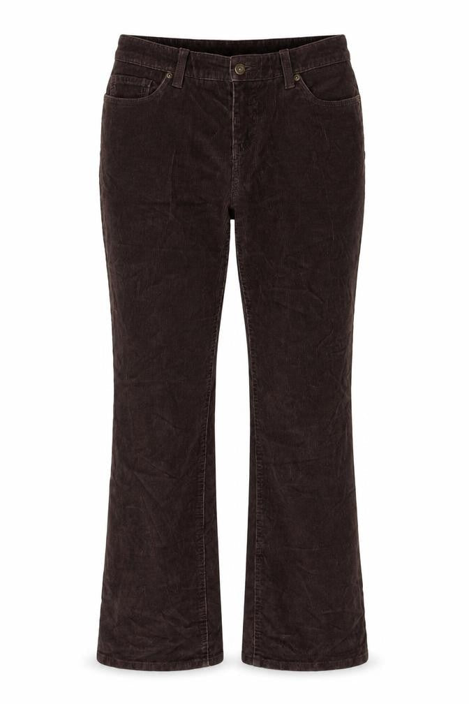 Sonoma Women’s Brown Corduroy Petite Chino Trousers Size 8P