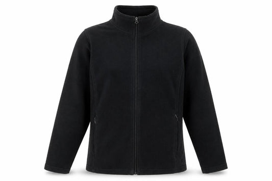 Peter Storm Women's Black Fleece Jacket Size 14 Full Zip Warm Outdoor