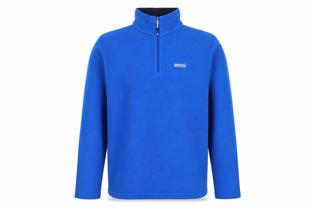Regatta Men's Blue Fleece Half Zip Pullover Sweatshirt M