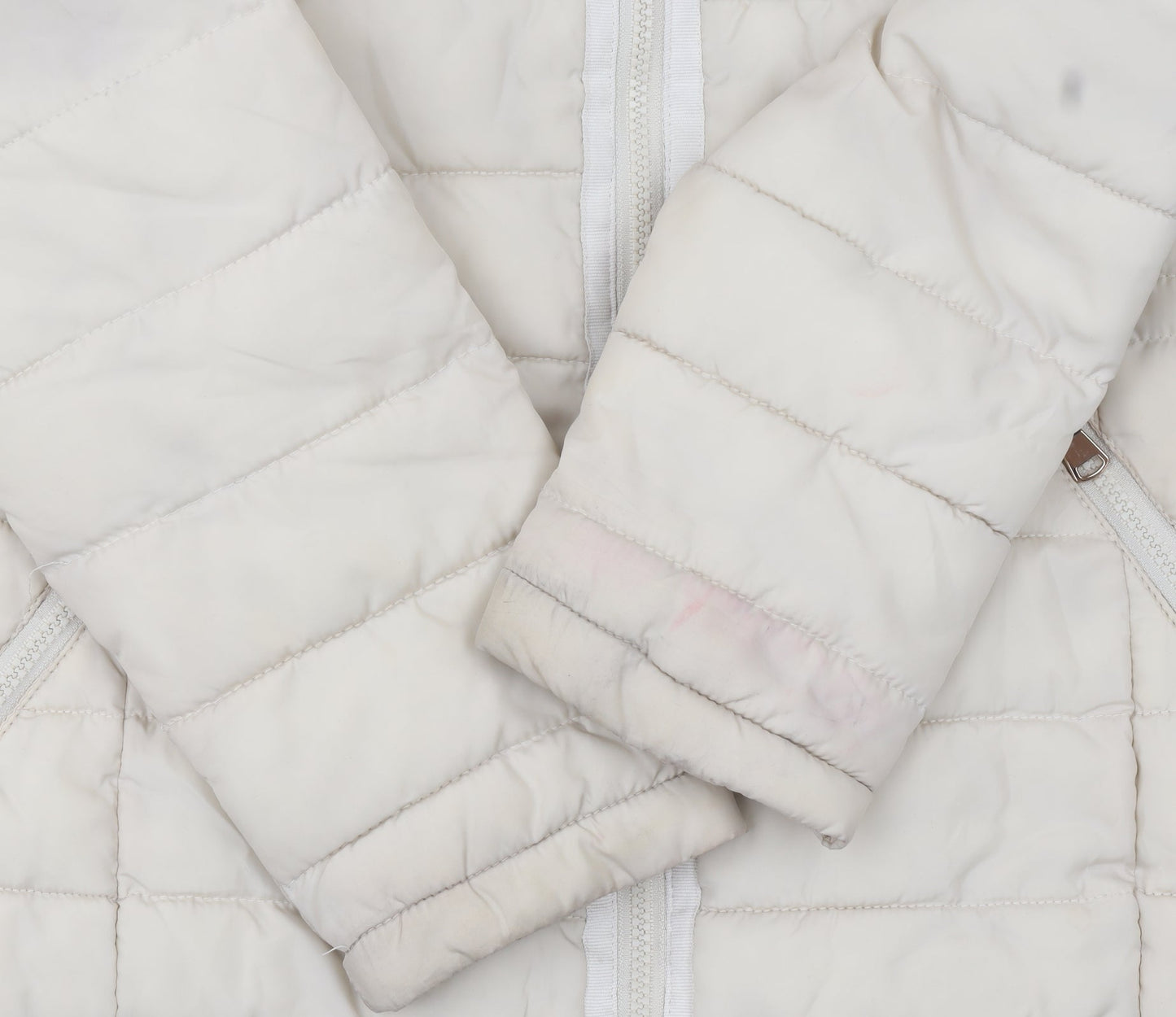 Dorothy Perkins Women’s Ivory Tall Puffer Jacket Size 12