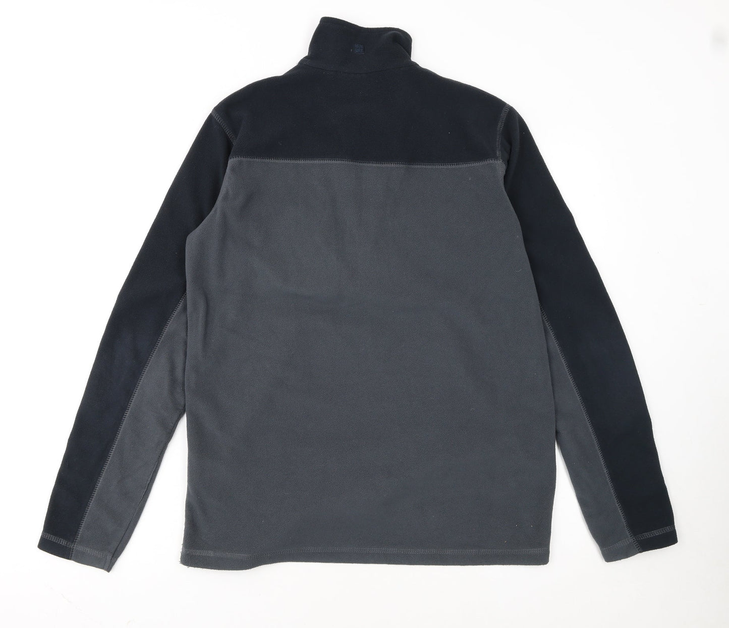Mountain Warehouse Men’s Grey 1/2 Zip Fleece Pullover Sweatshirt S