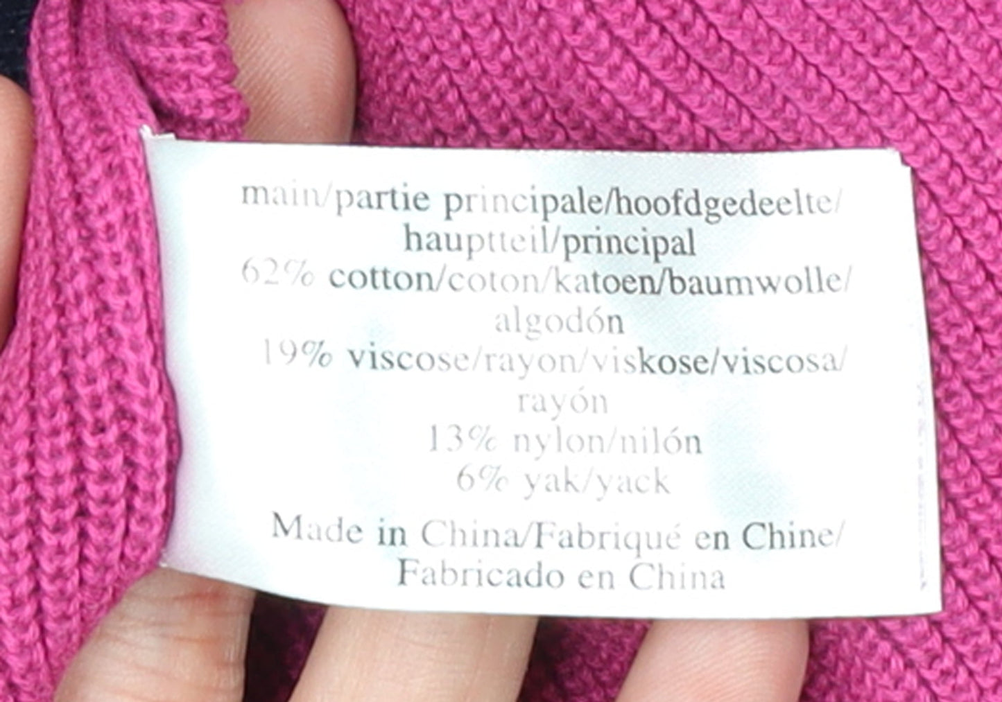 Laura Ashley Women’s Multicoloured Knit Pullover Jumper UK 12
