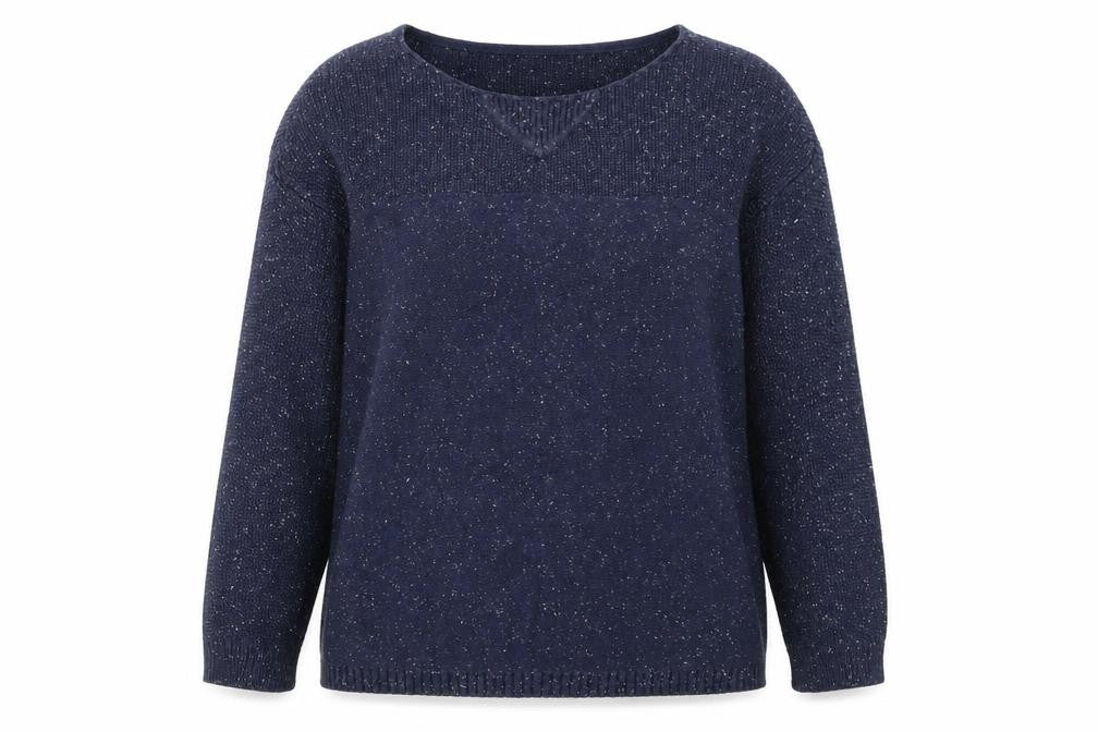 FatFace Women’s Blue Cotton Pullover Jumper Size 12