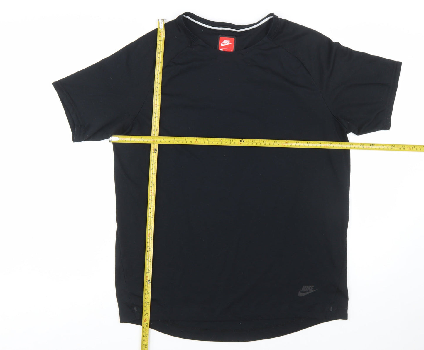 Nike Men's Black Short Sleeve Activewear T-Shirt Size L