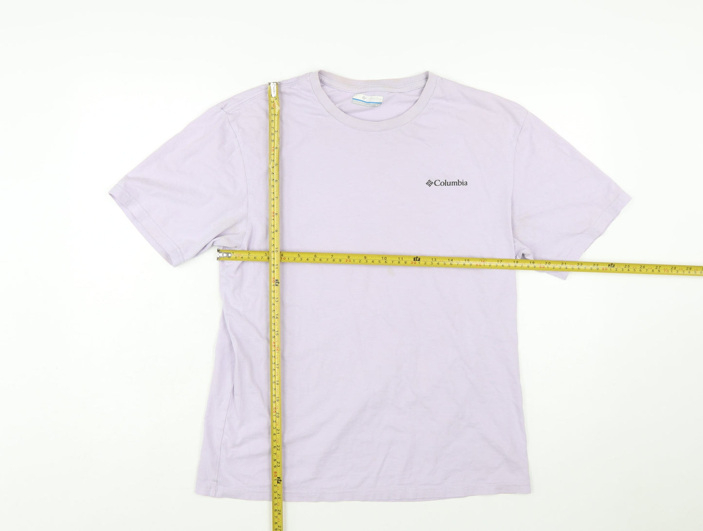 Columbia Men's Purple Graphic Outdoor T-Shirt Size M
